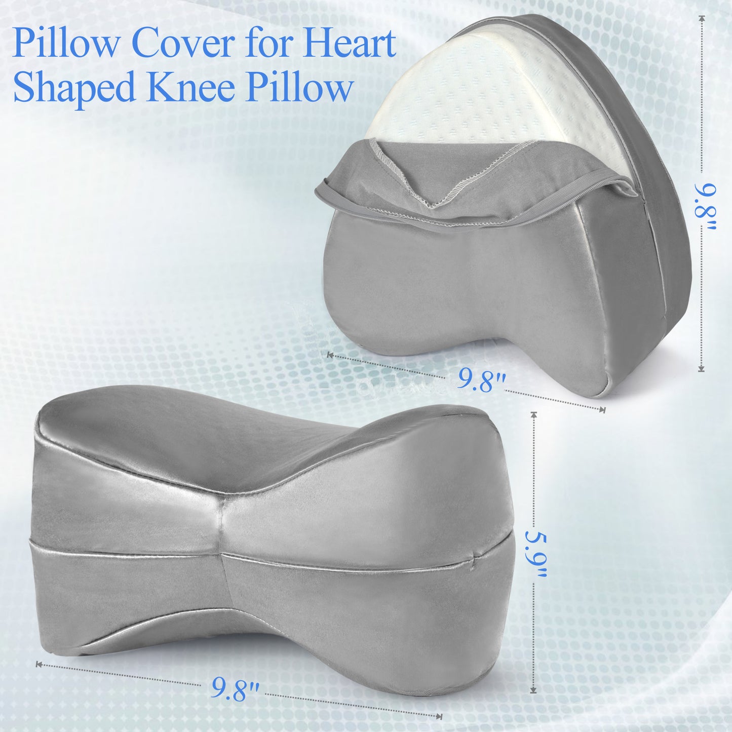 Knee pillow cover